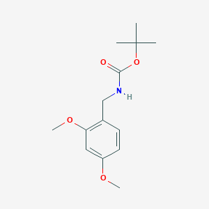 Carbamic acid, N-[(2,4-dimethoxyphenyl)methyl]-, 1,1-dimethylethyl ester