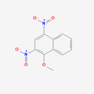 Naphthalene, 1-methoxy-2,4-dinitro- Naphthalene, 1-methoxy-2,4-dinitro-
