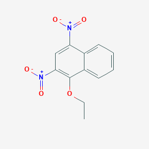 Naphthalene, 1-ethoxy-2,4-dinitro- Naphthalene, 1-ethoxy-2,4-dinitro-