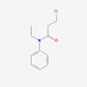 3-bromo-N-ethyl-N-phenylpropanamide 3-bromo-N-ethyl-N-phenylpropanamide