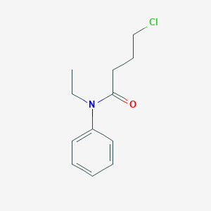 4-chloro-N-ethyl-N-phenylbutanamide 4-chloro-N-ethyl-N-phenylbutanamide