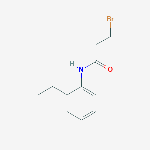 3-bromo-N-(2-ethylphenyl)propanamide 3-bromo-N-(2-ethylphenyl)propanamide