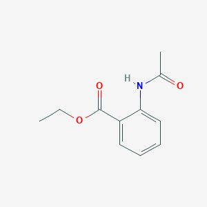 Benzoic acid, 2-(acetylamino)-, ethyl ester Benzoic acid, 2-(acetylamino)-, ethyl ester
