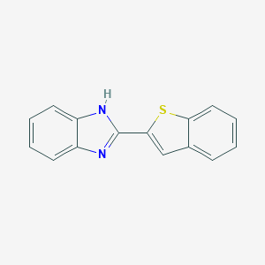 2-(1-benzothiophen-2-yl)-1H-benzimidazole 2-(1-benzothiophen-2-yl)-1H-benzimidazole