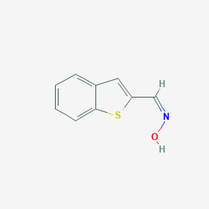 Benzo[b]thiophene-2-carboxaldehyde, oxime 