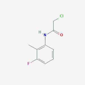 2-chloro-N-(3-fluoro-2-methyl-phenyl)-acetamide 2-chloro-N-(3-fluoro-2-methyl-phenyl)-acetamide
