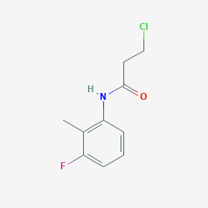 Propanamide, 3-chloro-N-(3-fluoro-2-methylphenyl)- Propanamide, 3-chloro-N-(3-fluoro-2-methylphenyl)-