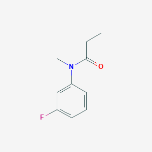 N-(3-fluorophenyl)-N-methylpropanamide N-(3-fluorophenyl)-N-methylpropanamide