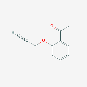  Ethanone, 1-[2-(2-propyn-1-yloxy)phenyl]-