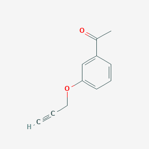 Ethanone, 1-[3-(2-propyn-1-yloxy)phenyl] 