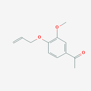 1-(3-methoxy-4-prop-2-enoxyphenyl)ethanone 1-(3-methoxy-4-prop-2-enoxyphenyl)ethanone