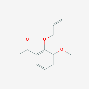 Ethanone, 1-[3-methoxy-2-(2-propen-1-yloxy)phenyl]-