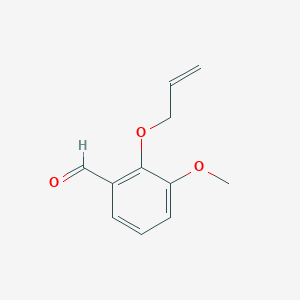 2-(Allyloxy)-3-methoxybenzenecarbaldehyde 2-(Allyloxy)-3-methoxybenzenecarbaldehyde
