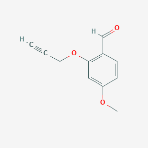4-methoxy-2-prop-2-ynoxybenzaldehyde 
