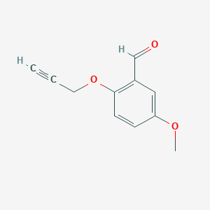 5-Methoxy-2-(2-propyn-1-yloxy)benzaldehyde