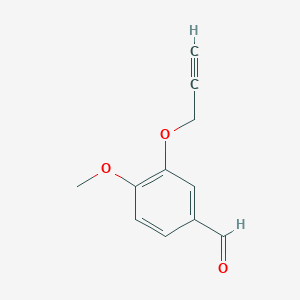 4-Methoxy-3-prop-2-ynyloxy-benzaldehyde 4-Methoxy-3-prop-2-ynyloxy-benzaldehyde