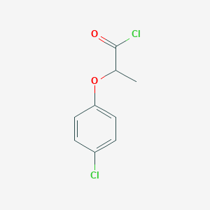 Propanoyl chloride, 2-(4-chlorophenoxy)- Propanoyl chloride, 2-(4-chlorophenoxy)-