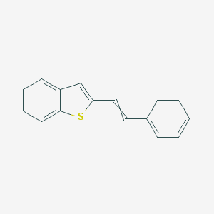 Benzo[b]thiophene, 2-(2-phenylethenyl)-