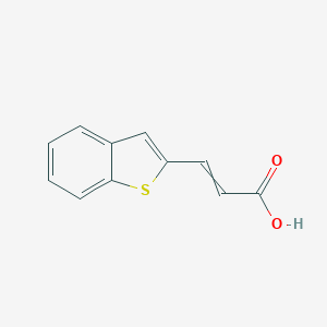 (E)-3-(benzo[b]thiophen-2-yl)acrylic acid 