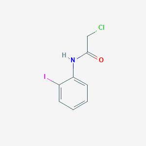 2-chloro-N-(2-iodophenyl)acetamide 2-chloro-N-(2-iodophenyl)acetamide
