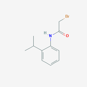 Acetamide, 2-bromo-N-[2-(1-methylethyl)phenyl]- 