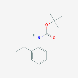 Carbamic acid, [2-(1-methylethyl)phenyl]-, 1,1-dimethylethyl ester 