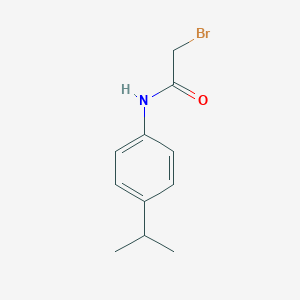2-bromo-N-(4-propan-2-ylphenyl)acetamide 2-bromo-N-(4-propan-2-ylphenyl)acetamide