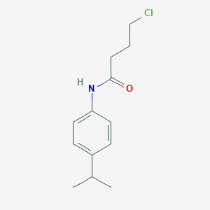 Butanamide, 4-chloro-N-[4-(1-methylethyl)phenyl]- 