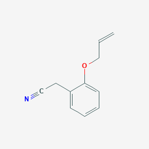Benzeneacetonitrile, alpha-(2-propen-1-yloxy)- Benzeneacetonitrile, alpha-(2-propen-1-yloxy)-