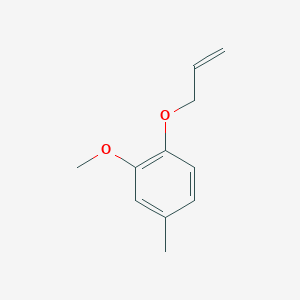 Benzene, 2-methoxy-4-methyl-1-(2-propen-1-yloxy)- Benzene, 2-methoxy-4-methyl-1-(2-propen-1-yloxy)-
