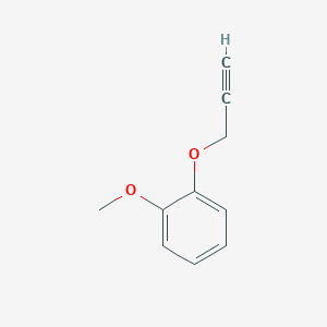 Benzene, 1-methoxy-2-(2-propyn-1-yloxy)- Benzene, 1-methoxy-2-(2-propyn-1-yloxy)-
