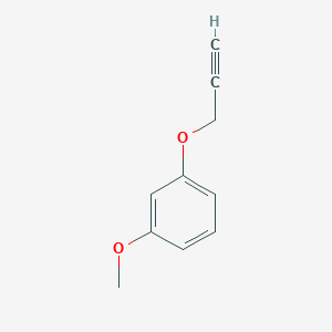 Benzene, 1-methoxy-3-(2-propyn-1-yloxy)- Benzene, 1-methoxy-3-(2-propyn-1-yloxy)-