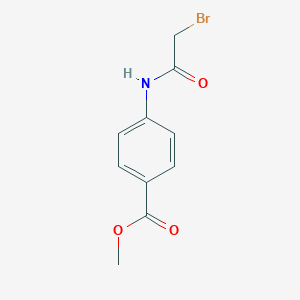 Benzoic acid, 4-[(2-bromoacetyl)amino]-, methyl ester