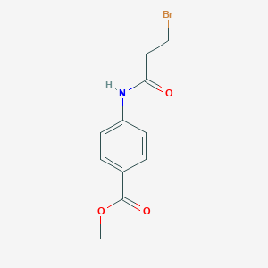 methyl 4-(3-bromopropanamido)benzoate methyl 4-(3-bromopropanamido)benzoate