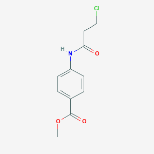 methyl 4-[(3-chloropropanoyl)amino]benzoate 