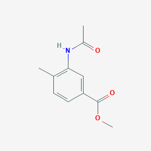 Benzoic acid, 3-(acetylamino)-4-methyl-, methyl ester Benzoic acid, 3-(acetylamino)-4-methyl-, methyl ester