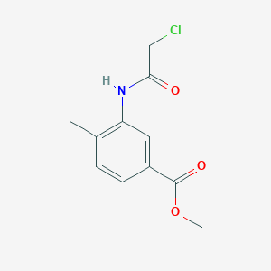 methyl 3-[(chloroacetyl)amino]-4-methylbenzoate 