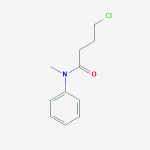 Butanamide, 4-chloro-N-methyl-N-phenyl- Butanamide, 4-chloro-N-methyl-N-phenyl-