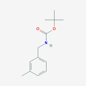  tert-butyl N-[(3-methylphenyl)methyl]carbamate 