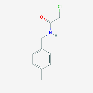  2-chloro-N-[(4-methylphenyl)methyl]acetamide 