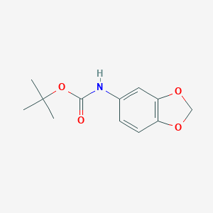 Carbamic acid, N-1,3-benzodioxol-5-yl-, 1,1-dimethylethyl ester Carbamic acid, N-1,3-benzodioxol-5-yl-, 1,1-dimethylethyl ester