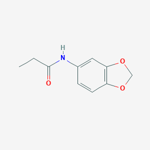 Propanamide, N-1,3-benzodioxol-5-yl- Propanamide, N-1,3-benzodioxol-5-yl-