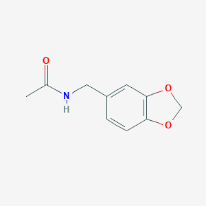Acetamide, N-(1,3-benzodioxol-5-ylmethyl)- Acetamide, N-(1,3-benzodioxol-5-ylmethyl)-