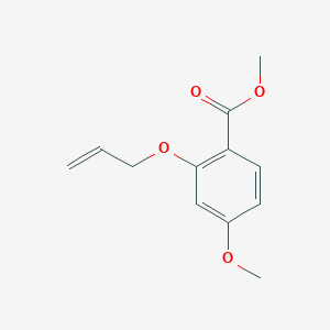 methyl 2-(allyloxy)-4-methoxybenzoate methyl 2-(allyloxy)-4-methoxybenzoate