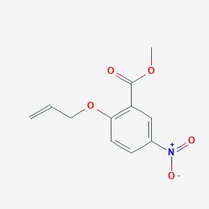 Benzoic acid, 5-nitro-2-(2-propen-1-yloxy)-, methyl ester Benzoic acid, 5-nitro-2-(2-propen-1-yloxy)-, methyl ester