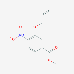 methyl 3-(allyloxy)-4-nitrobenzoate methyl 3-(allyloxy)-4-nitrobenzoate