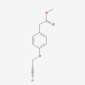 4-(2-Propyn-1-yloxy)-benzeneacetic acid methyl ester 4-(2-Propyn-1-yloxy)-benzeneacetic acid methyl ester