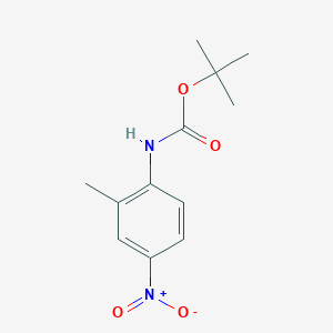 tert-butyl N-(2-methyl-4-nitrophenyl)carbamate tert-butyl N-(2-methyl-4-nitrophenyl)carbamate