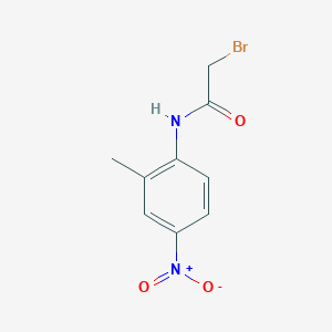 Acetamide, 2-bromo-N-(2-methyl-4-nitrophenyl)- Acetamide, 2-bromo-N-(2-methyl-4-nitrophenyl)-