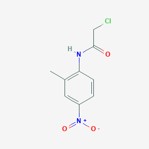 2-Chloro-N-(2-methyl-4-nitrophenyl)acetamide 2-Chloro-N-(2-methyl-4-nitrophenyl)acetamide